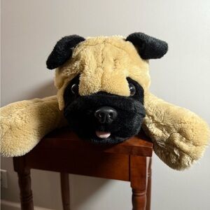 Kids Large Beige Universal Studios Pug Stuffie Stuffed Animal